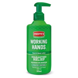 O'Keeffe's O'Keeffe's Working Hands Hand & Body Lotion, 315ml CSuitable for Sensitive Skin | Hydrates, Restores & Relieves Dry, Cracked Skin | Fast-absorbing, Non-Greasy & Suitable for Daily Use