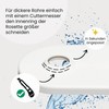 Double Heating Pipe Rosette (15-22 mm) (Pack of 1) for
