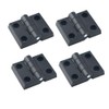 4 Pcs 50 x 70mm Door Hinges ABS Nylon Hinges
