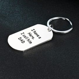 BESPMOSP Dad Keyring Father's Day Gifts Dad Gifts Daddy Keyring Dad Christmas Birthday Gifts from Daughter Son Dad Present Jewellery