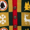 AS Roma Christmas Cardigan Sweater Cardigan Unisex – Adult Green
