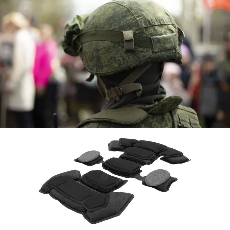 Combat Helmet Liner System Internal Memory Sponge Pad Protective Mat