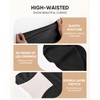 YDQ Womens High Waisted Cotton Underwear 4 Pack Tummy Control