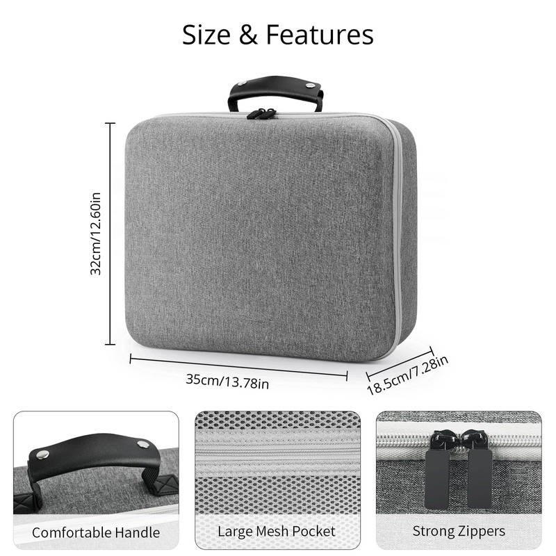 VORI Carrying Case for PSVR2 Gaming Headset and Touch Controllers
