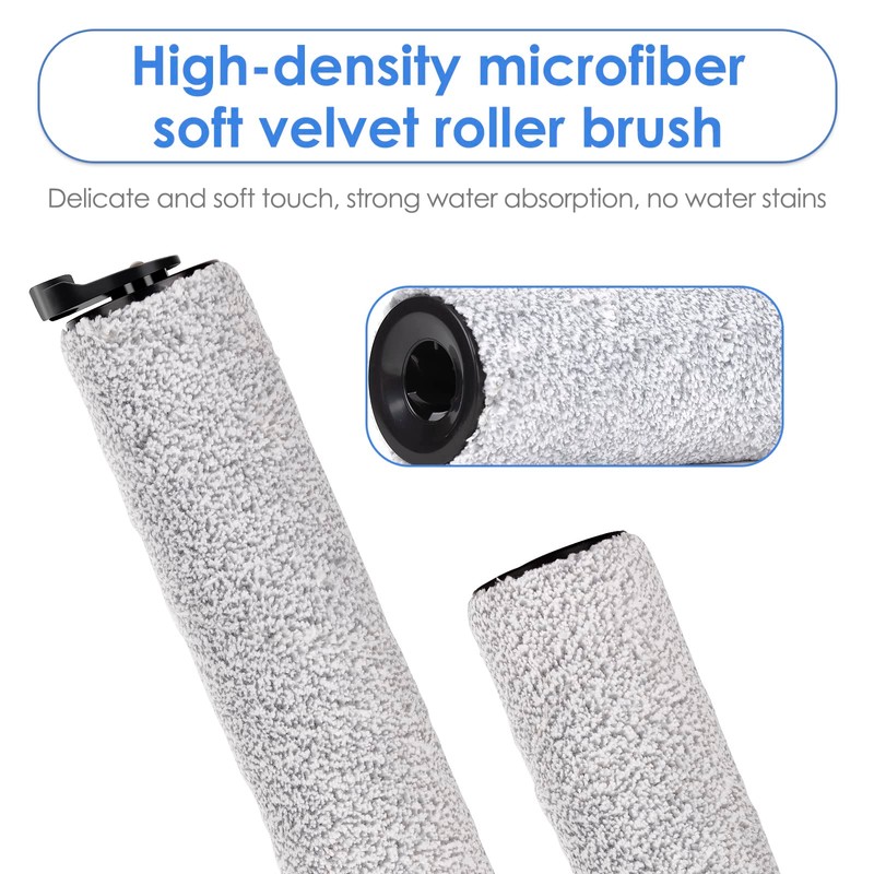 (2 Pieces) Replacement Brush Rollers Compatible With Tineco iFloor 3/