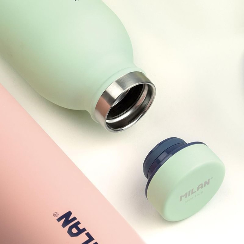MILAN® 12oz Stainless Steel Vacuum Flask Green Series 1918