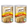 Jason Gluten Free Seasoned Crumbs, 15oz (2 Pack), Resealable Container,