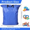 HFYZZ 39" x 47" Inflatable Bounce House Flat Storage Bag,