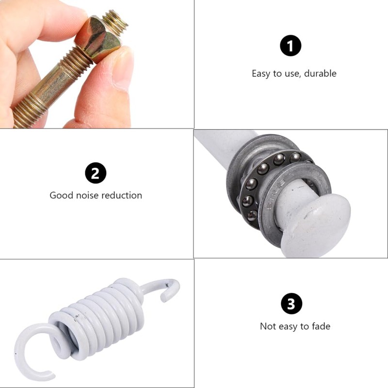 1 Set Egg Chair Spring Hook Hammock Spring and Pin