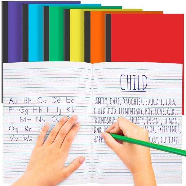 Henoyso 6 Pcs 60 Pages 9.75" x 7.50" Primary Composition