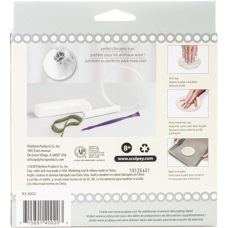 Polyform Sculpey Keepsake Baby Impression Kit