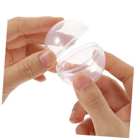 Veemoon Empty Vending Machine Capsules 50pcs Round Capsule Balls 60mm for Boys and Girls Toys Party Favors Collectibles