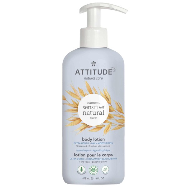 ATTITUDE Extra Gentle Body Lotion for Sensitive Skin Enriched with