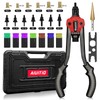 AIUITIO Rivet Nut Tool with a Step Drill Bit &