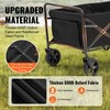 VEVOR Collapsible Folding Wagon - All-Terrain Beach Wagon Cart for