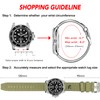 Hemsut Watch Band Watch Strap Soft Canvas Quick Release Watch