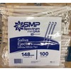 SMP Saliva Ejectors – Standard 148 mm White Disposable Dental Suction