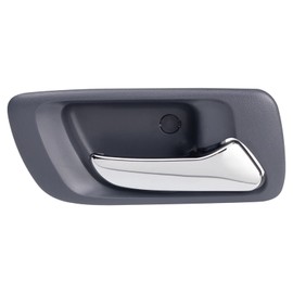 TRQ Rear Right Interior Door Handle Blue Housing with Chrome Lever Passenger Side Compatible with 1998-2002 Honda Accord