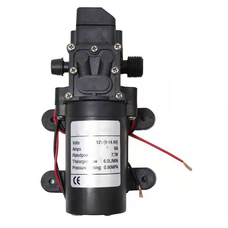 High Pressure Diaphragm Pump Smart Electric 6L Flow Rate Self