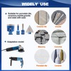 Diamond Core Drill Bit Set for Porcelain Tile Ceramic Marble