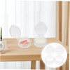 Gatuida 10pcs Storage Box Organizer Earbuds Storage Container Clear Case