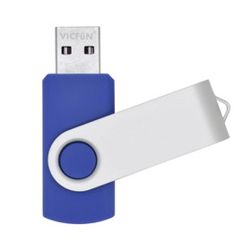 VICFUN 20 Pack 32GB USB Flash Drives Bulk 32GB Flash Drive 20 Pack USB2.0-Blue
