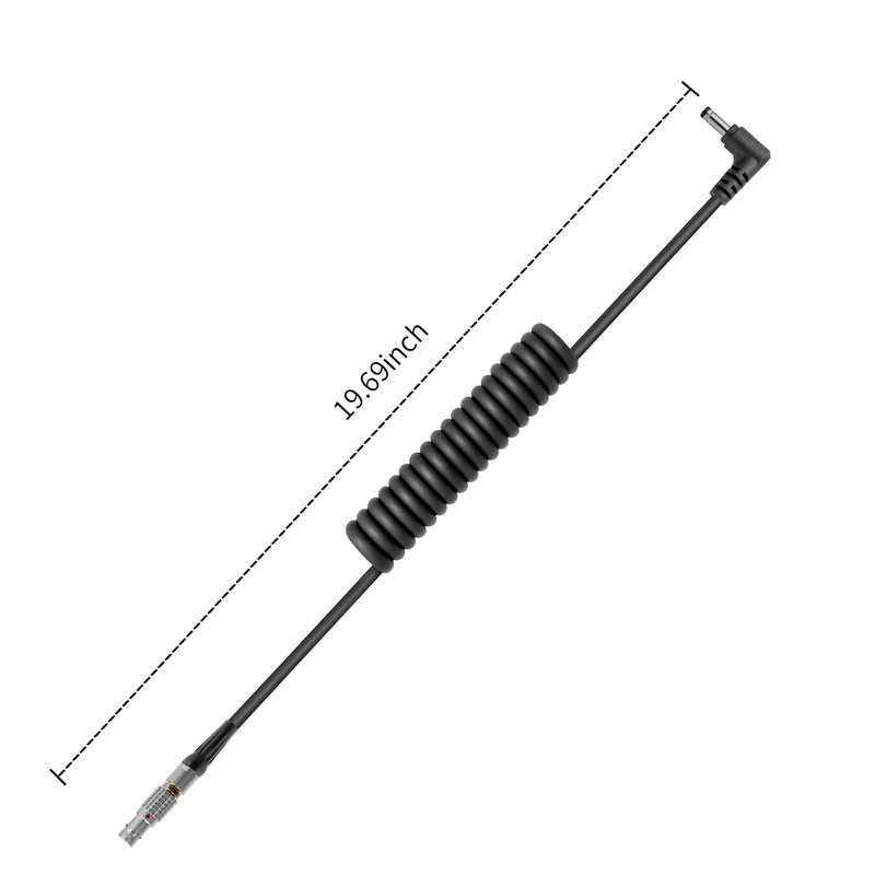 2 Pin 0B Male Lemo-Compatible to Right Angle DC 5525
