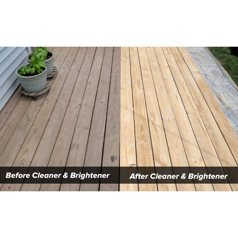 SaverSystems #1 Deck Wood Cleaner - 2.25 lbs - Makes