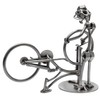 STEEMO Screw Man Bicycle Repair Bicycle Mechanic Gift Metal Art