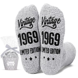 HAPPYPOP 55th Birthday Gifts Ideas for Men - Socks for 55 Year Olds, 1969 Birthday Gifts, Best Gifts for 55 Year Old Man
