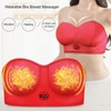 Breast Massage Machine Hot Compress Vibration Wearable Chest Massage Device