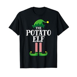 Potato Elf Matching Family Group Christmas Party Pyjamas T-Shirt