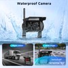 4 Channel Backup Camera for Car Truck Digital Wireless Rear