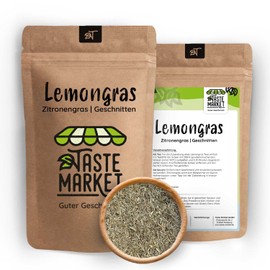 100 g Zitronengras geschnitten | Lemongras | getrocknet & geschnitten | Tee & Gewürz | Taste Market