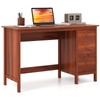 POWERSTONE Computer Desk with 3 Drawers, 48" Modern Home Office