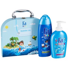 FA Kids Mermaid Gift Set with 250 ml Shower Gel and Shampoo, 250 ml Liquid Soap and FA Kids Play Case, 1 Pack (1 x 500 ml)