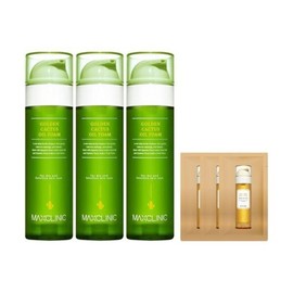 Max Clinic Oil Foam Cleansing Golden Cactus Large Capacity 110g 3pcs + Sample / 맥스클리닉 오일 폼 클렌징 골든 선인장 대용량 110g 3개+샘플