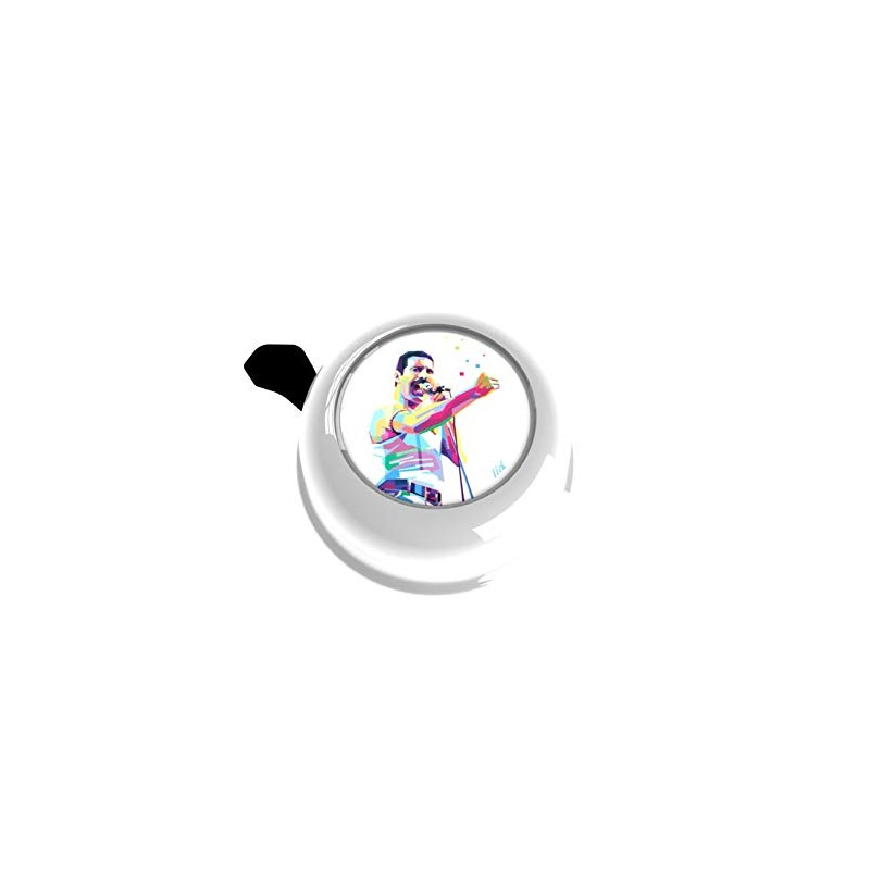 Liix Colour Bell Freddie White Singer Band Bell for Children
