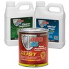 POR-15 Gloss Black Stop Rust Undercoating System, 3 Products, 32