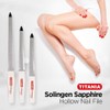 TITANIA Solingen Sapphire Hollow File 7 Inches Approx. 17.5 cm