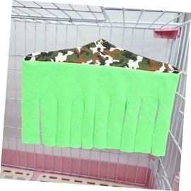 GRIRIW 2pcs Guinea Pig Hideout Cage Corner Warm Hideaway for Small Animals Corner Tent Easy Install Pet Hideaway Safe Material for Guinea Pigs and Chinchillas