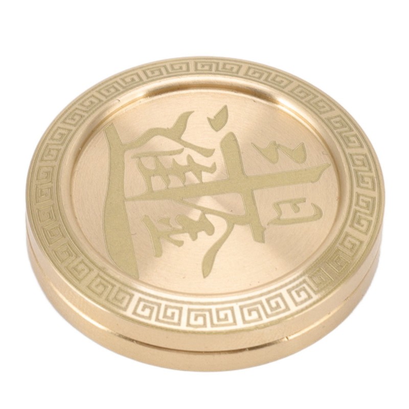 Magnetic Push Slider Stress Relief Round Portable EDC Push Slider