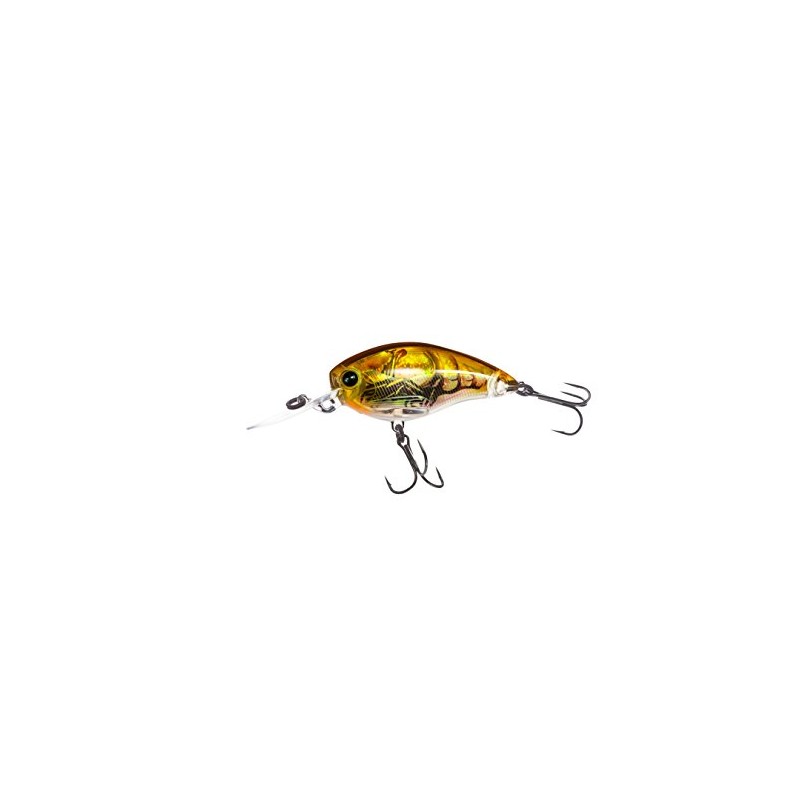 Yo-Zuri 3DR Mid Crank Floating Lure, 2", Real Brown Crawfish