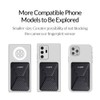 Moft X Universal/Portable Phone Stand w/Cards RFID Protection Holder Carbon