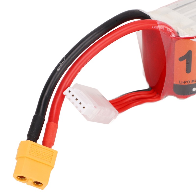 1800mAh Lipo Battery 100C Discharge Rate 14.8V 4S XT60 Plug
