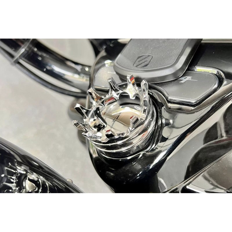 Marlin's Genuine Accessories Fork Lock Key Cover 4 ALL Harley