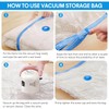 10 Pack Travel Vacuum Storage Bags With Electric Pump, Vacuum