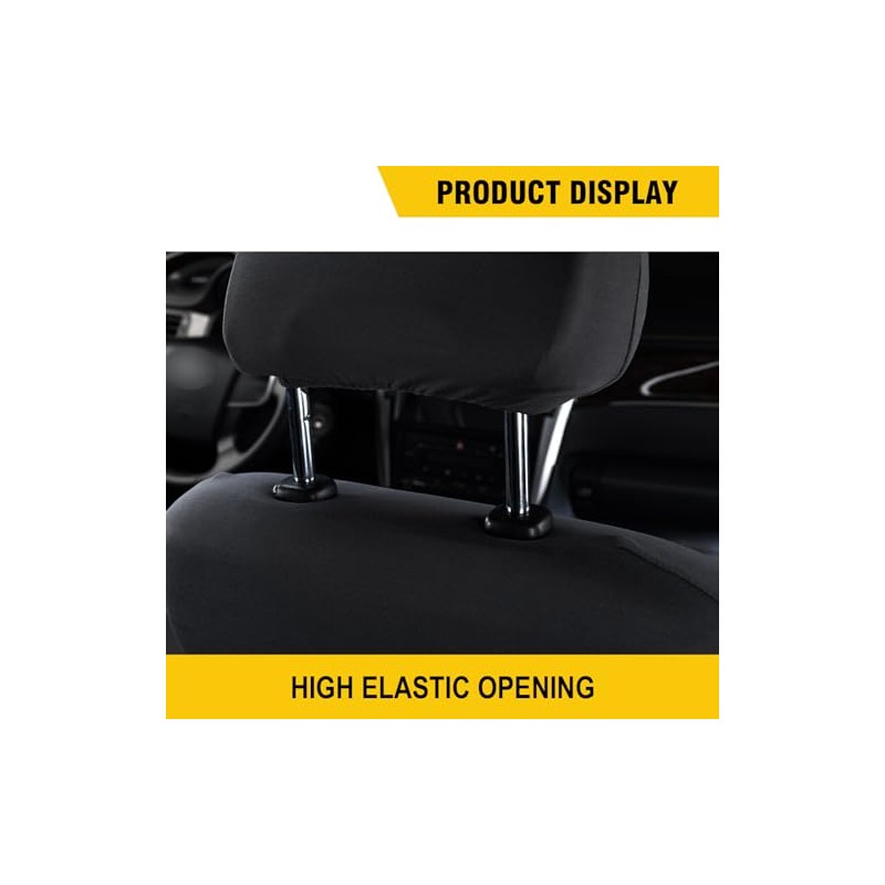 2 piezas Fundas protectoras para apoyacabezas de asiento de coche,