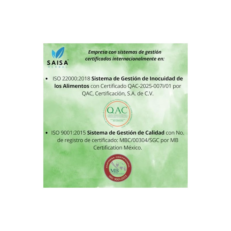 Suplemento Dim (diindolilmetano) 120 Cápsulas Saisa Herbal