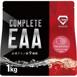 GLONG COMPLETE EAA Supplement 1kg Pink Grapefruit Flavor Contains all 9 types of essential amino acids